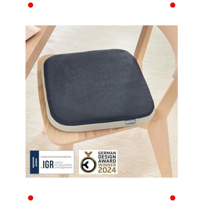 Ergonomik Denge Oturma Minderi - Kadife Gri