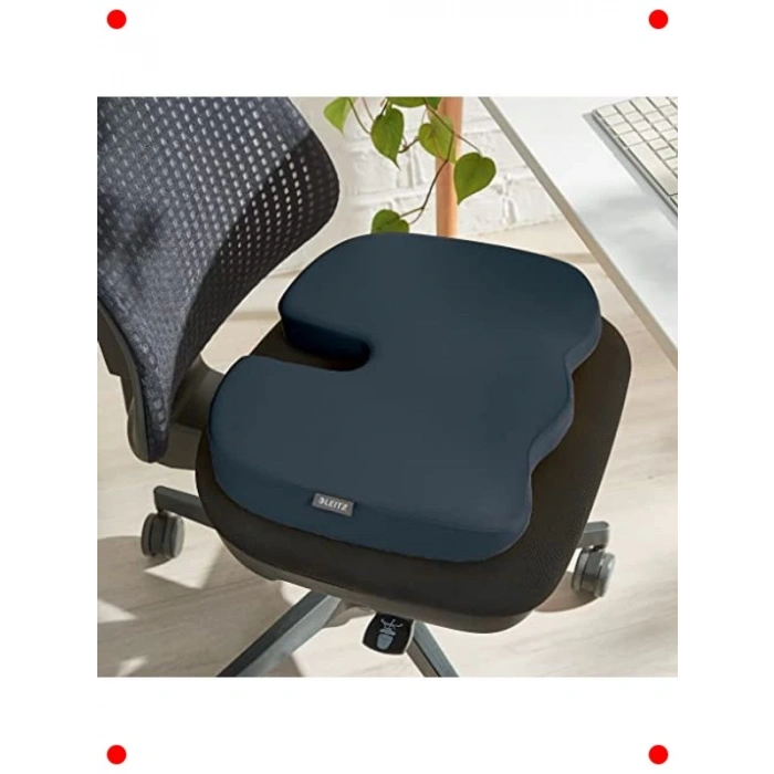 Ergonomik Gri Sandalye Oturma Minderi