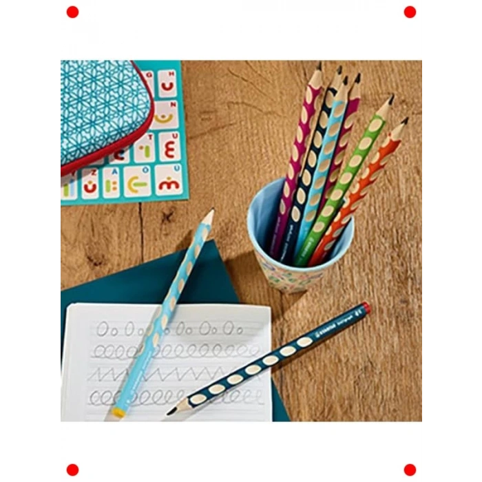 Ergonomik Kurşun Kalem - Sağ El Uyumlu