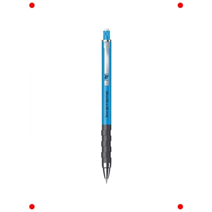 Ergonomik Mekanik Kurşun Kalem 0.7mm Mavi