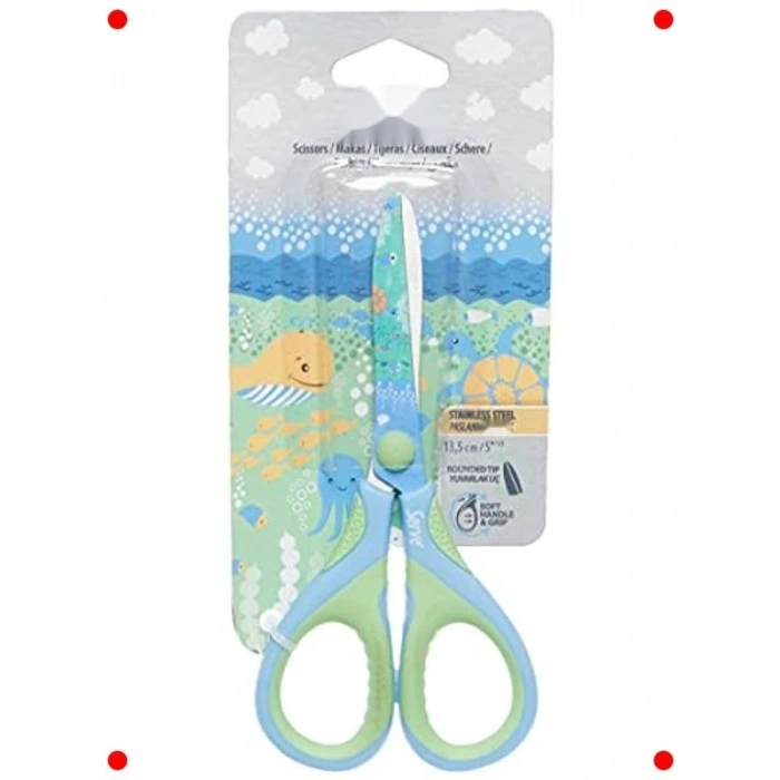 Ergonomik Pastel Renkli Çok Amaçlı Makas