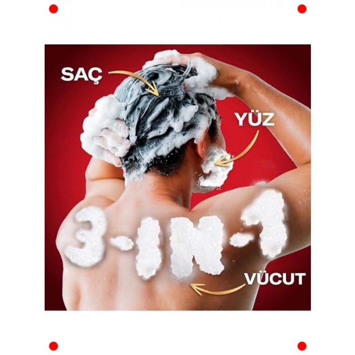 Erkek Duş Jeli & Şampuan 2si 1 Arada (400 ml)