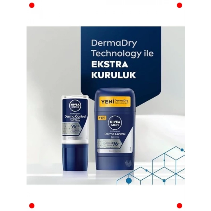 Erkek Roll-on Deodorant 96 Saat Klinik Koruma (50 ml)