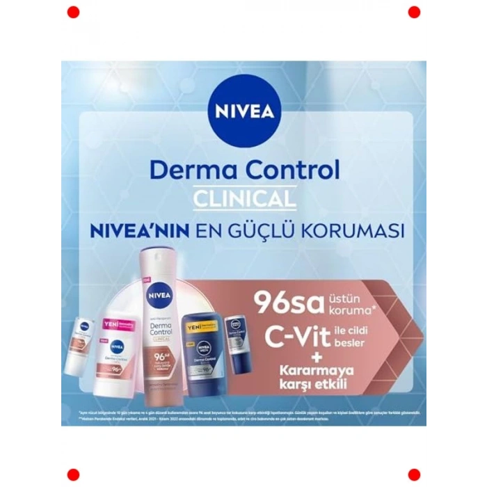 Erkek Roll-on Deodorant 96 Saat Klinik Koruma (50 ml)