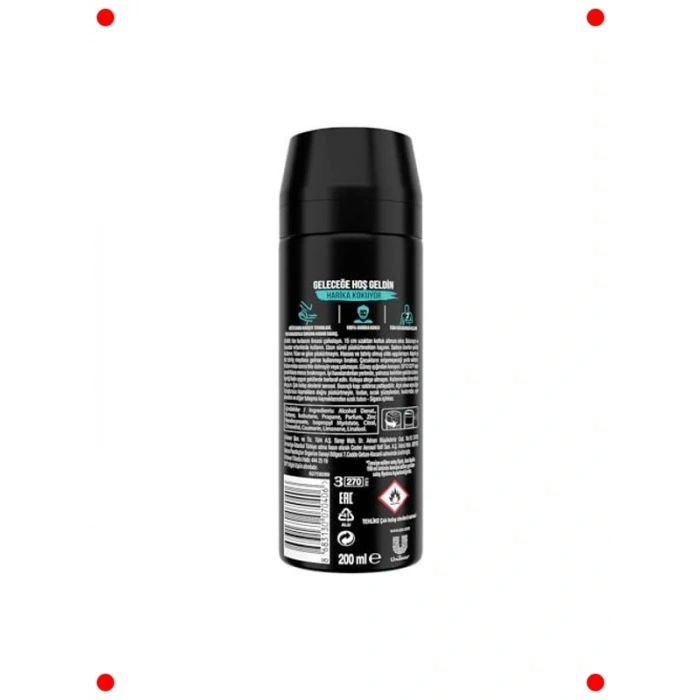 Erkek Sprey Deodorant - Apollo Etkileyici Koku 200 ml