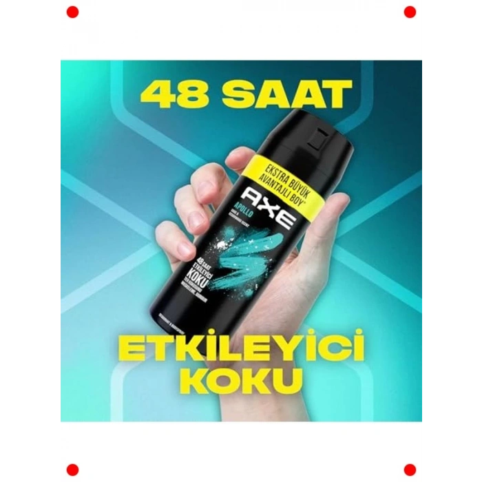 Erkek Sprey Deodorant - Apollo Etkileyici Koku 200 ml