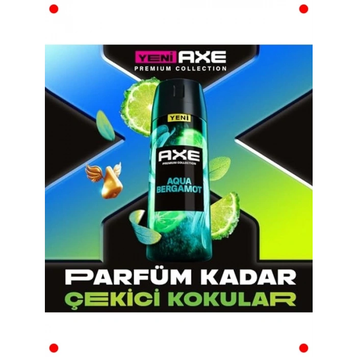 Erkek Sprey Deodorant Aqua Bergamot Kokulu 150 ml