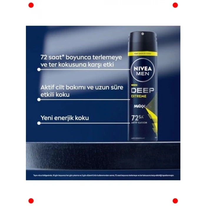 Erkek Sprey Deodorant Extreme 150ml