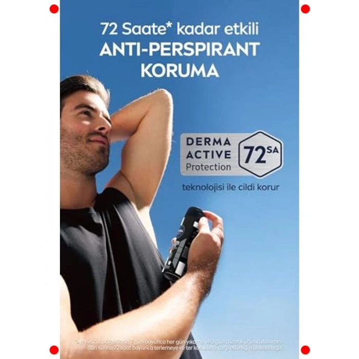 Erkek Sprey Deodorant Seti - 72 Saat Etkili