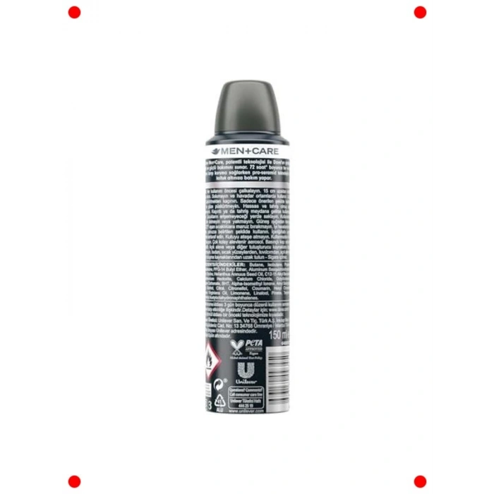 Erkek Sprey Deodorant Temiz Ferahlık 150 ml