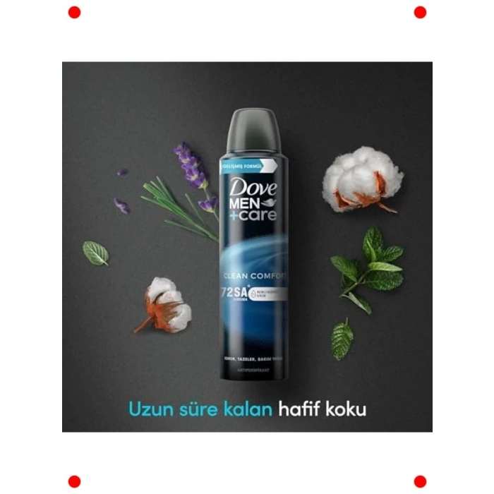 Erkek Sprey Deodorant Temiz Ferahlık 150 ml