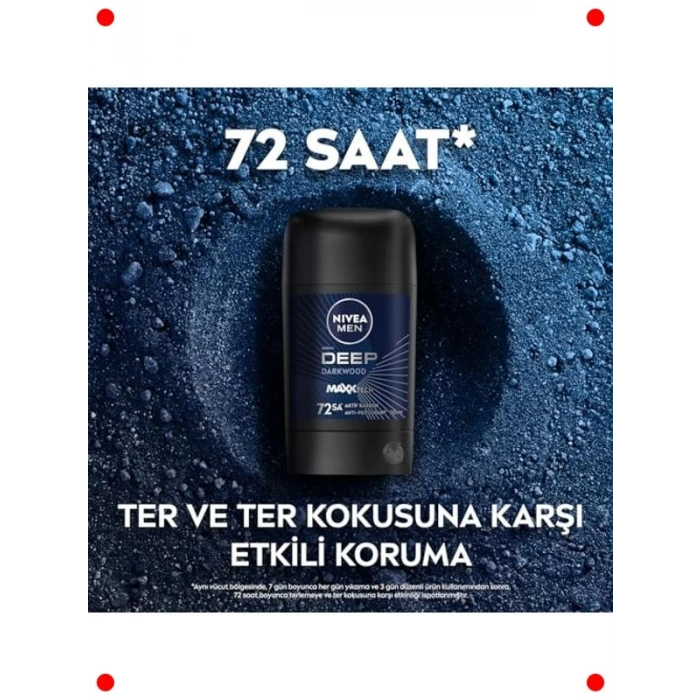 Erkek Stick Deodorant Aktif Karbonlu 50 ml