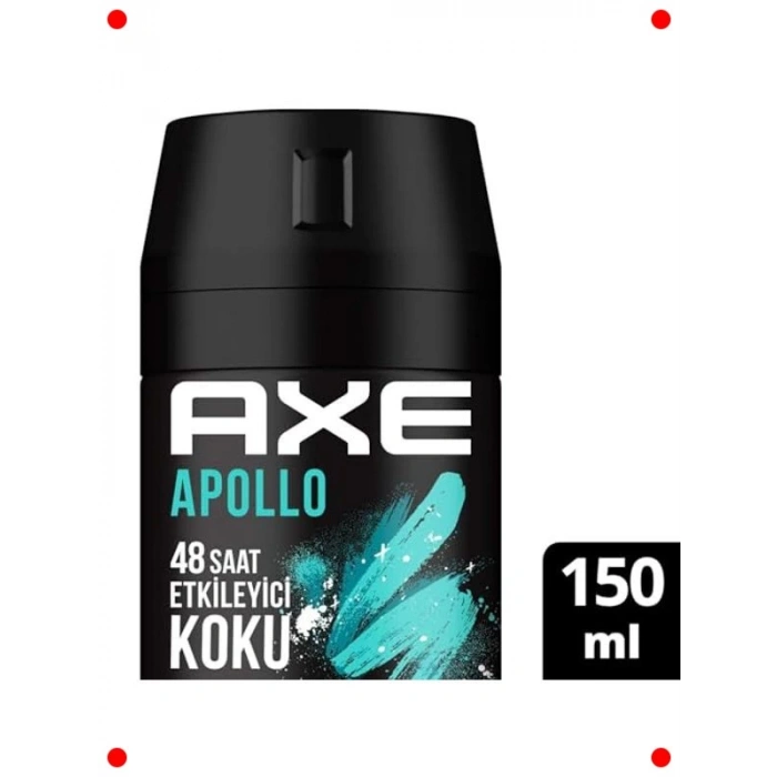 Erkek Vücut Spreyi Apollo 48 Saat Etkili 150 ml