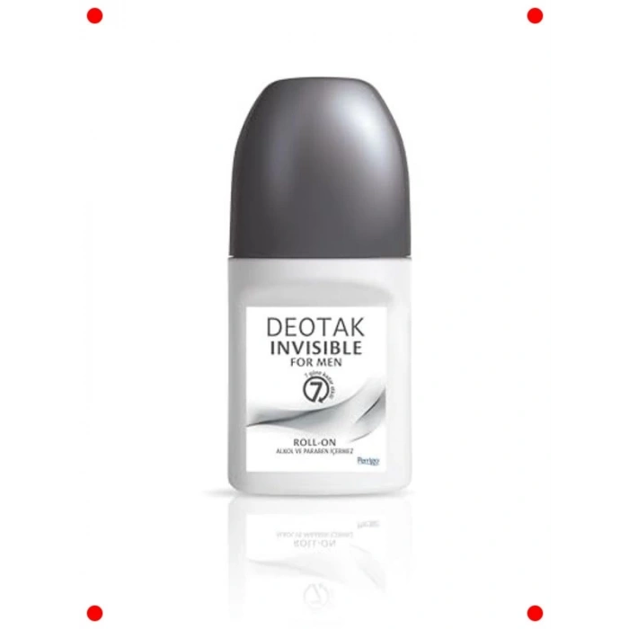 Erkekler İçin 7 Gün Etkili Görünmez Roll-On Deodorant