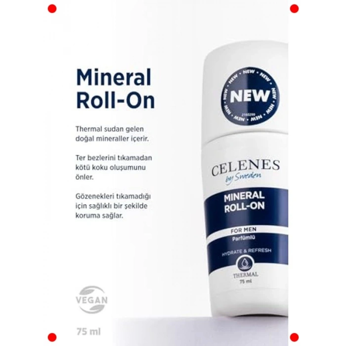 Erkekler İçin Beyazlatıcı Etkili Roll-On 75 ml