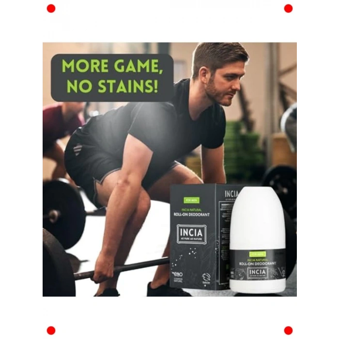 Erkekler İçin Doğal Roll On Deodorant 50 ml