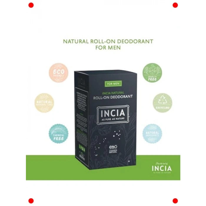 Erkekler İçin Doğal Roll On Deodorant 50 ml