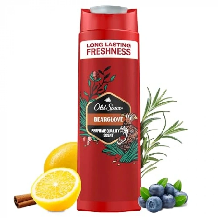 Erkekler İçin Duş Jeli ve Şampuan, 400 ml Ferahlatıcı