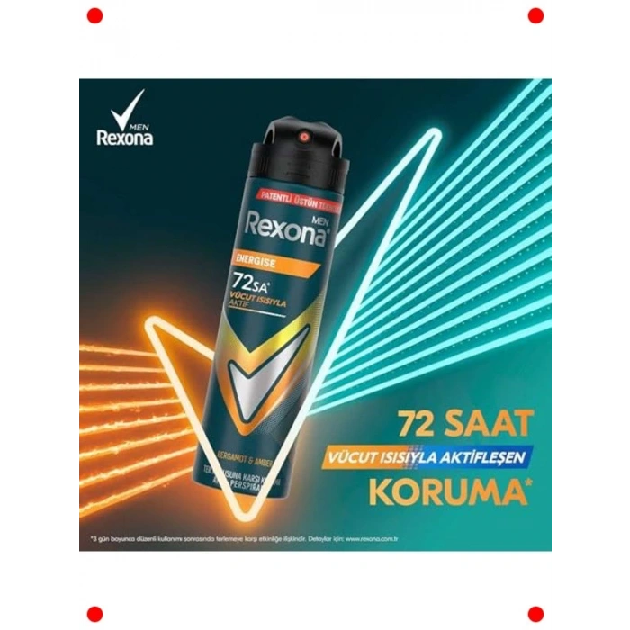 Erkekler İçin Etkili Enerji Veren Deodorant Sprey