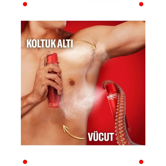 Erkekler İçin Etkili Vücut Deodorantı 150 ml