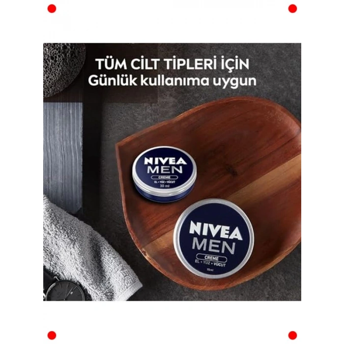 Erkekler İçin Hızlı Emilen Nemlendirici Krem, 30 ml