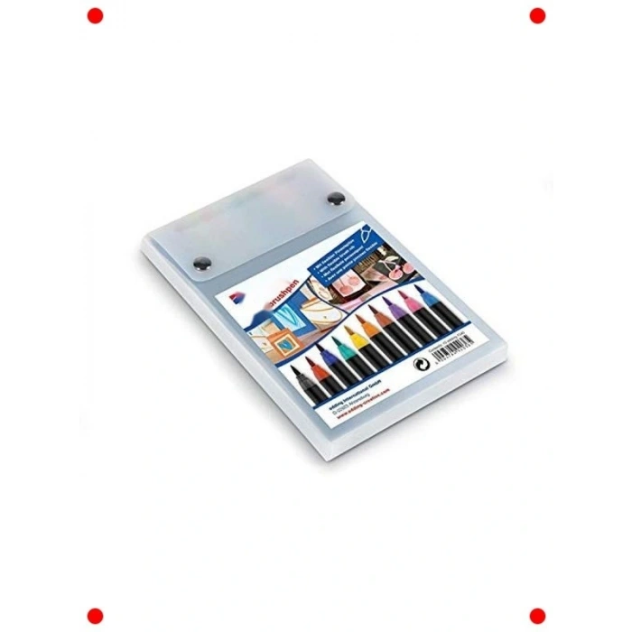 Esnek Fırça Uçlu Keçeli Kalem Seti 10lu