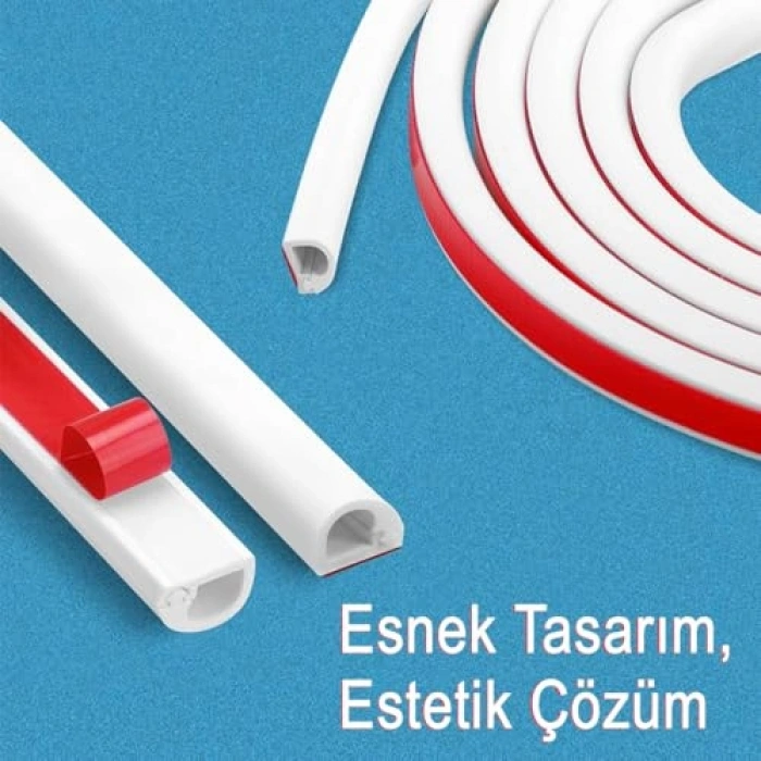 Esnek Kablo Kanalı, GT-KK01 Modeli, Kullanım Kolaylığı