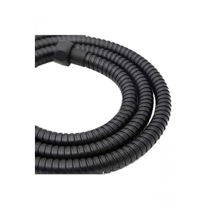 Esnek Siyah Banyo Hortumu, 150 cm