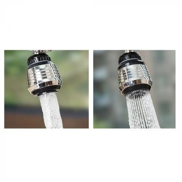 Esnek Su Tasarruflu 2 Modlu Musluk Başlığı, Hortumlu