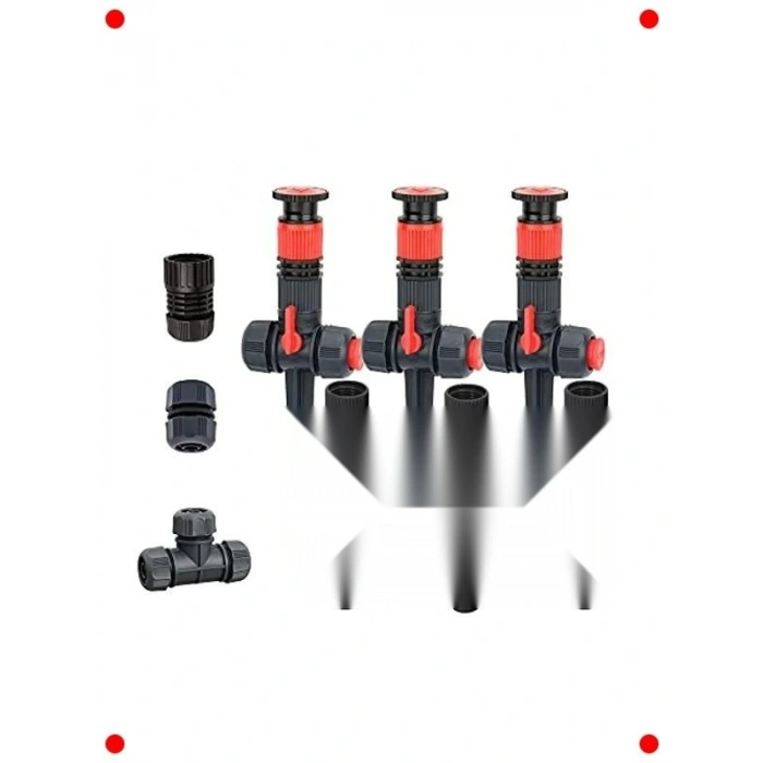 Esnek Tasarımlı 9 Parça Bahçe Fıskiye Seti