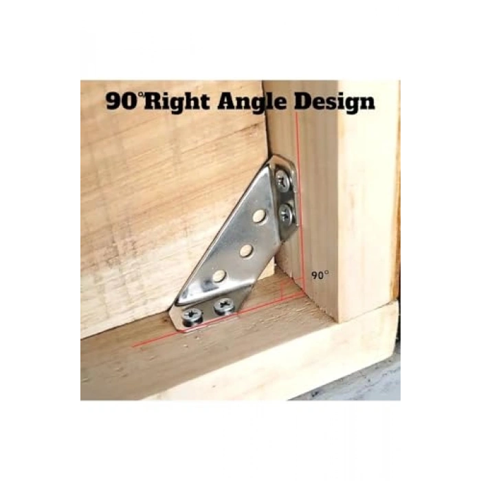 Eşya Dolap Köşe Bağlantı Aparatı, 8 Adet