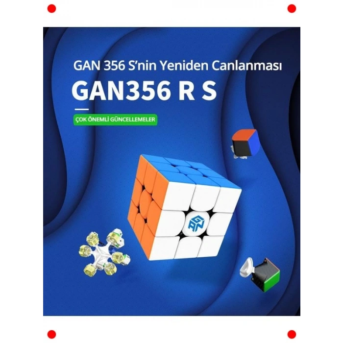 Etiketsiz 3x3 Hızlı Zeka Küpü