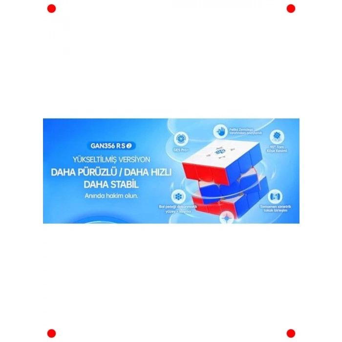 Etiketsiz Yüksek Performanslı Zeka Küpü 3x3