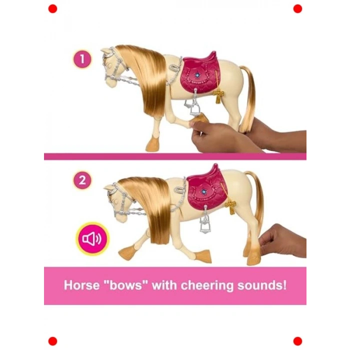 Etkileşimli Oyuncak At ve Dansçı Figürü Seti