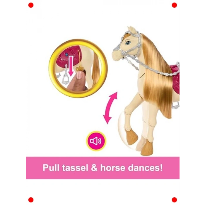 Etkileşimli Oyuncak At ve Dansçı Figürü Seti