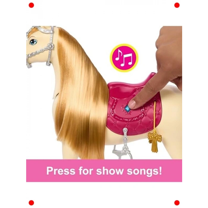 Etkileşimli Oyuncak At ve Dansçı Figürü Seti