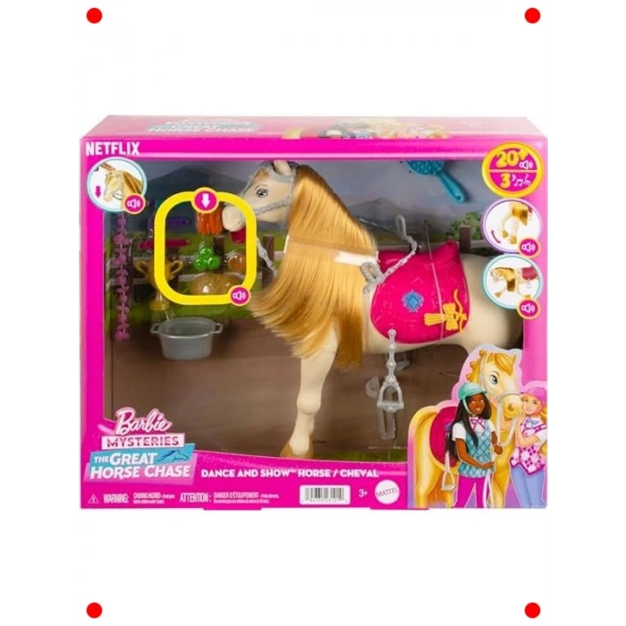 Etkileşimli Oyuncak At ve Dansçı Figürü Seti