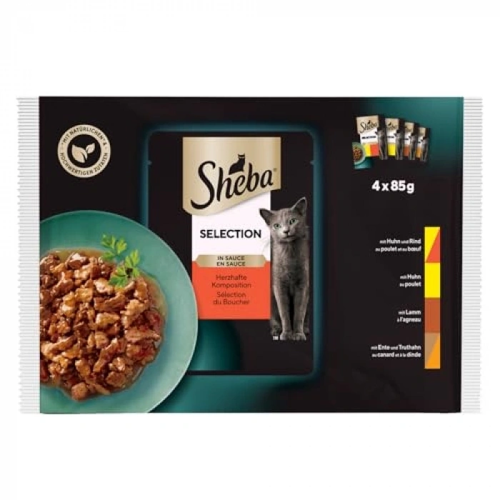 Etli Çeşitler, Yetişkin Kedi Yaş Maması, 340 g