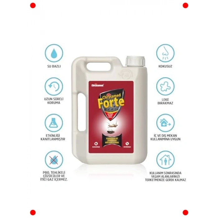 Ev ve Bahçe İçin Geniş Etkili Böcek İlacı - 2 Lt