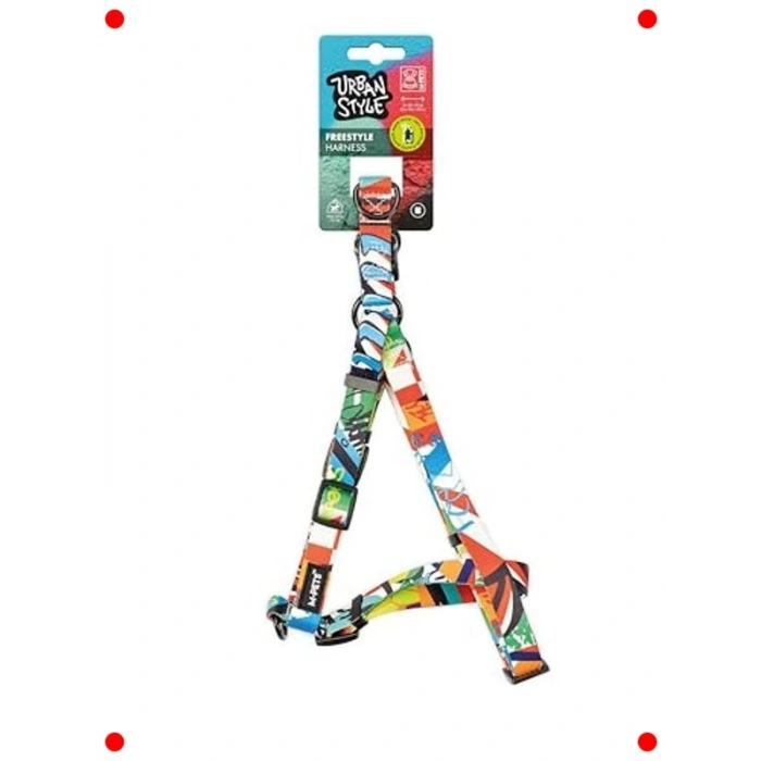 Evcil Hayvan Konforlu Ayarlanabilir Göğüs Tasması (M)