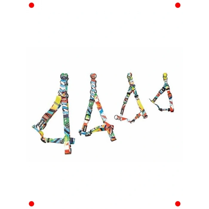 Evcil Hayvan Konforlu Ayarlanabilir Göğüs Tasması (M)