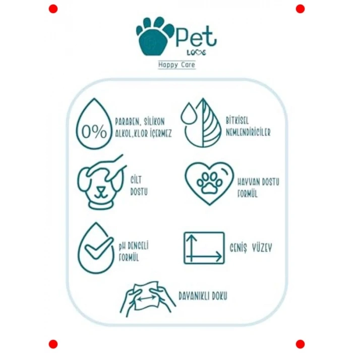 Evcil Hayvan Temizleme Mendili