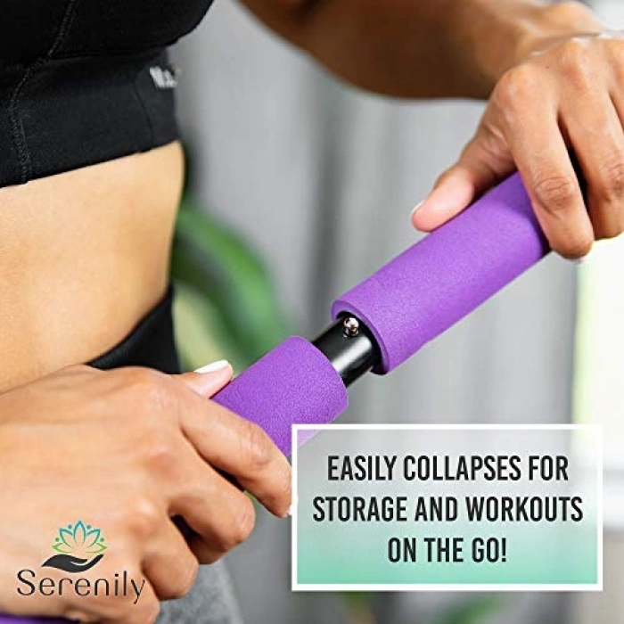 Evde Kullanım İçin Pilates Direnç Bantları ile Egzersiz Seti