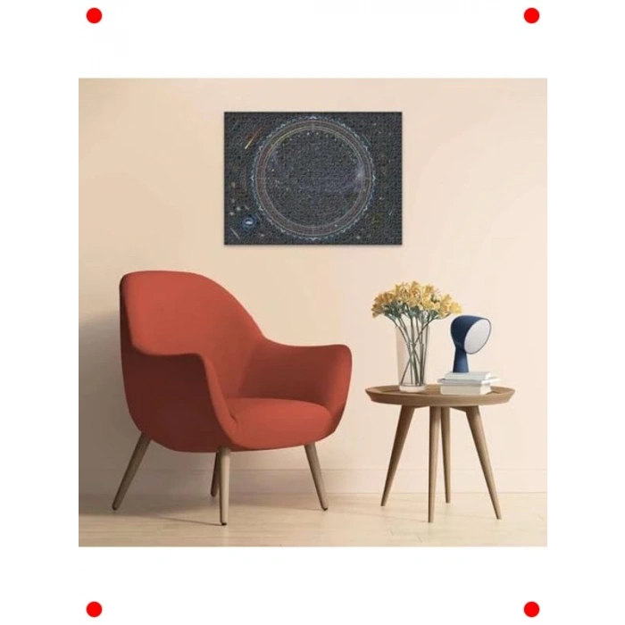 Evren Haritası 1500 Parça Yetişkin Yapboz Oyunu