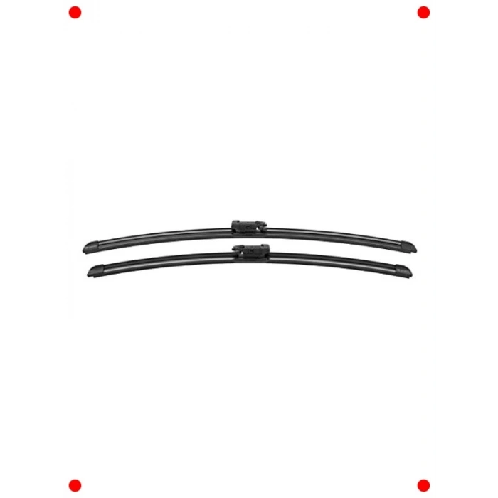 Evrensel Aerodinamik Silecek Seti (600/550 mm)