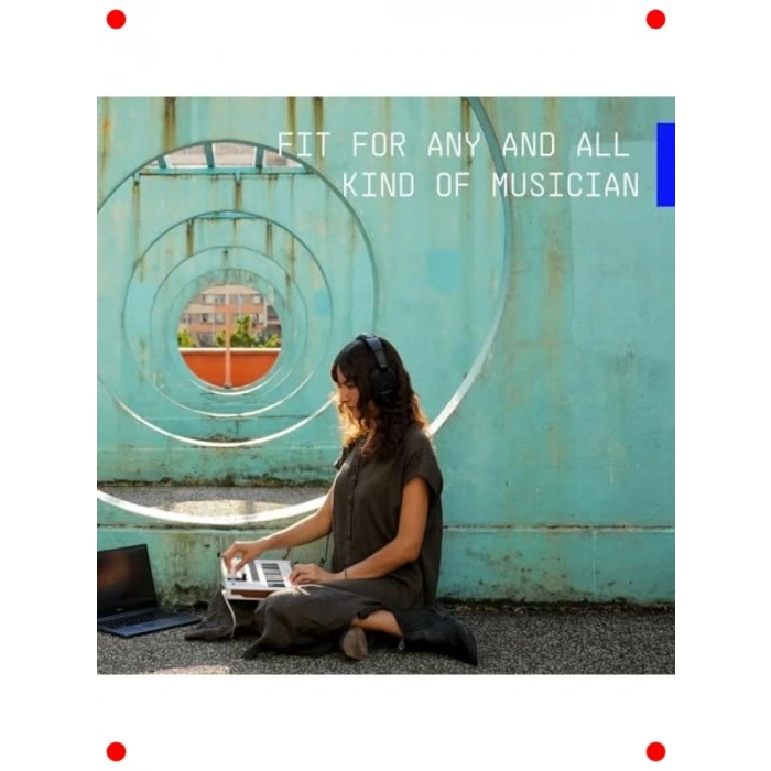 Evrensel MIDI Kontrol Cihazı (25 Tuş, Beyaz)