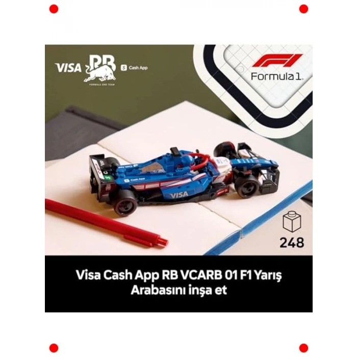 F1 Yarış Arabası Model Seti - Yetişkin Koleksiyon