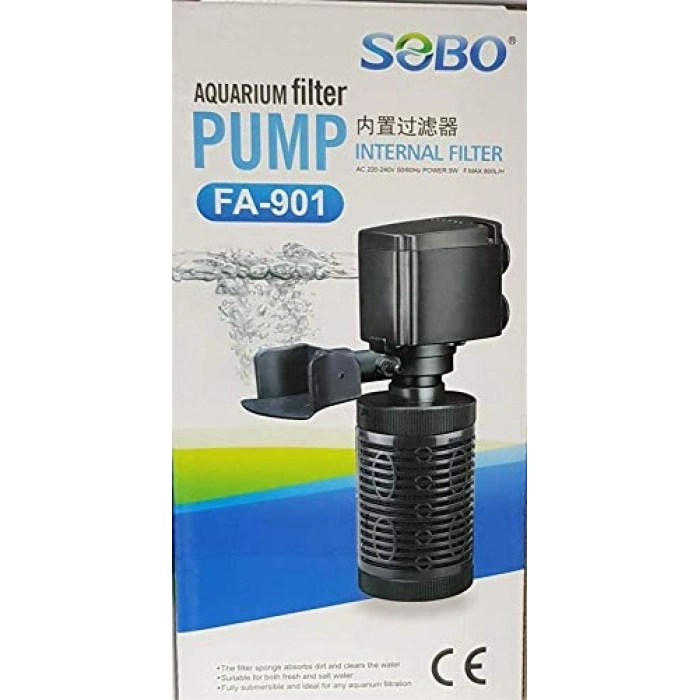 FA-901 Model İç Filtre, 9W Güç, 800 Lt/Saat