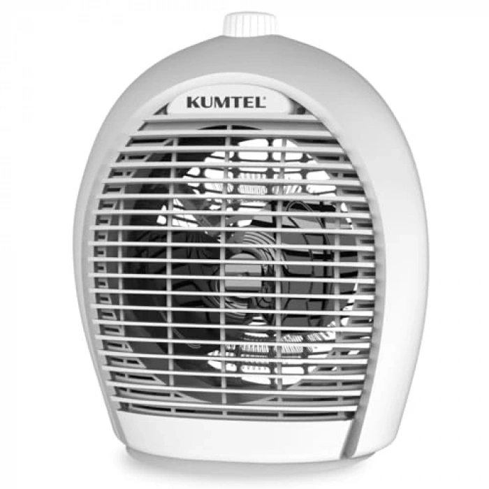 Fanlı Isıtıcı, 2000 W Güç, Gri Renk