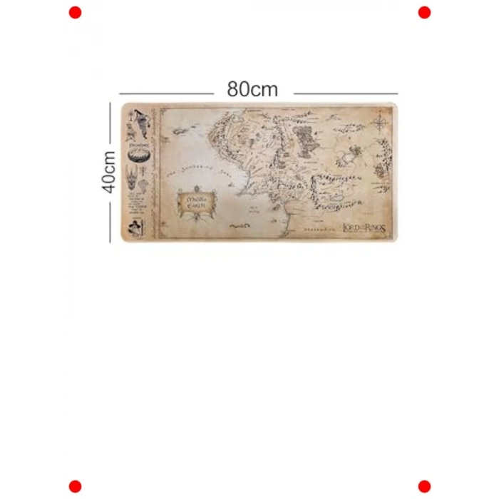 Fantastik Tema Geniş Oyun Mouse Pad 80x40 cm